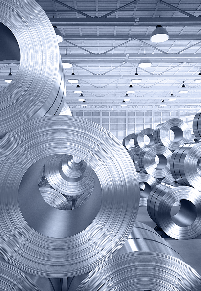 Blachy w kręgach i arkuszach 